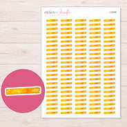 I-22288 planner sticker sheet with enlarged sticker detail