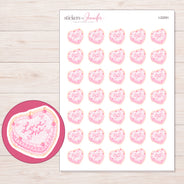 I-22291 planner sticker sheet with enlarged sticker detail