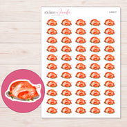 I-22317 planner sticker sheet with enlarged sticker detail