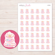 I-22330 planner sticker sheet with enlarged sticker detail