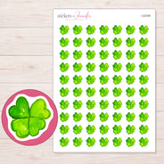 I-22339 planner sticker sheet with enlarged sticker detail