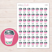 I-22362 planner sticker sheet with enlarged sticker detail