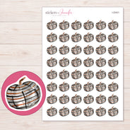 I-22421 planner sticker sheet with enlarged sticker detail
