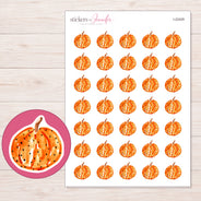 I-22429 planner sticker sheet with enlarged sticker detail