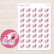 I-22445 planner sticker sheet with enlarged sticker detail