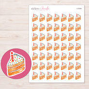 I-22454 planner sticker sheet with enlarged sticker detail
