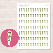 I-22469 planner sticker sheet with enlarged sticker detail