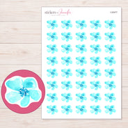 I-22477 planner sticker sheet with enlarged sticker detail
