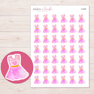 I-22486 planner sticker sheet with enlarged sticker detail