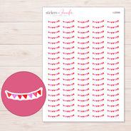 I-22506 planner sticker sheet with enlarged sticker detail