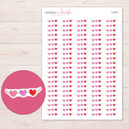 I-22531 planner sticker sheet with enlarged sticker detail