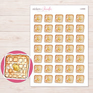I-22565 planner sticker sheet with enlarged sticker detail