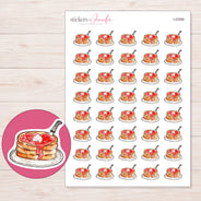 I-22566 planner sticker sheet with enlarged sticker detail
