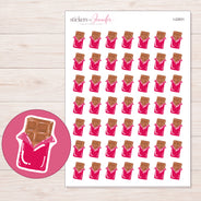 I-22631 planner sticker sheet with enlarged sticker detail