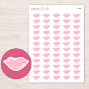 I-22657 planner sticker sheet with enlarged sticker detail