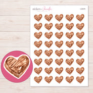 I-22679 planner sticker sheet with enlarged sticker detail