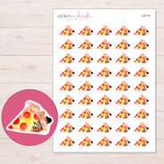 I-22716 planner sticker sheet with enlarged sticker detail
