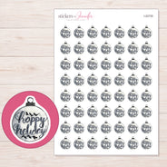 I-22730 planner sticker sheet with enlarged sticker detail
