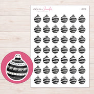 I-22738 planner sticker sheet with enlarged sticker detail