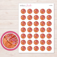 I-22739 planner sticker sheet with enlarged sticker detail