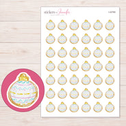 I-22765 planner sticker sheet with enlarged sticker detail