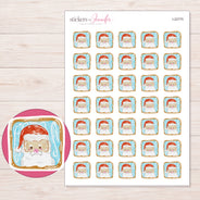 I-22775 planner sticker sheet with enlarged sticker detail
