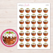 I-22785 planner sticker sheet with enlarged sticker detail