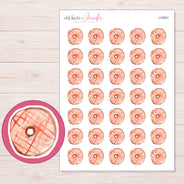 I-22847 planner sticker sheet with enlarged sticker detail