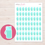 I-22877 planner sticker sheet with enlarged sticker detail