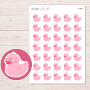 I-22896 planner sticker sheet with enlarged sticker detail