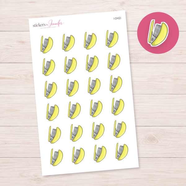 Yellow Craft Tool Planner Stickers | I-2421