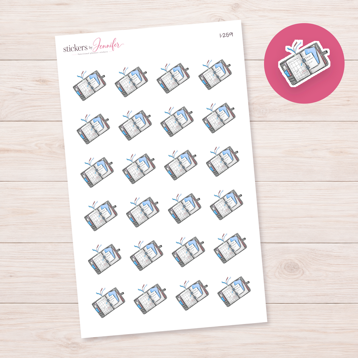 Open Planner Planner Stickers | I-259