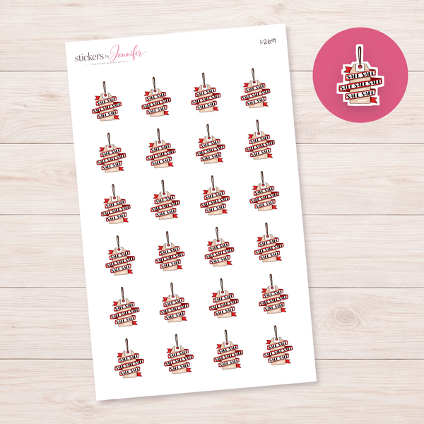 Black Friday Planner Stickers | I-269