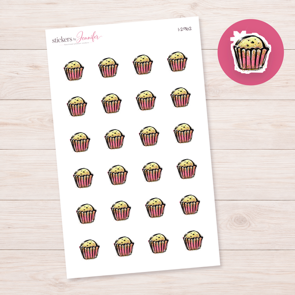 Cupcake Planner Stickers | I-2962