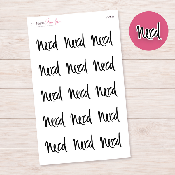 Nerd Lettering Planner Stickers | I-3900