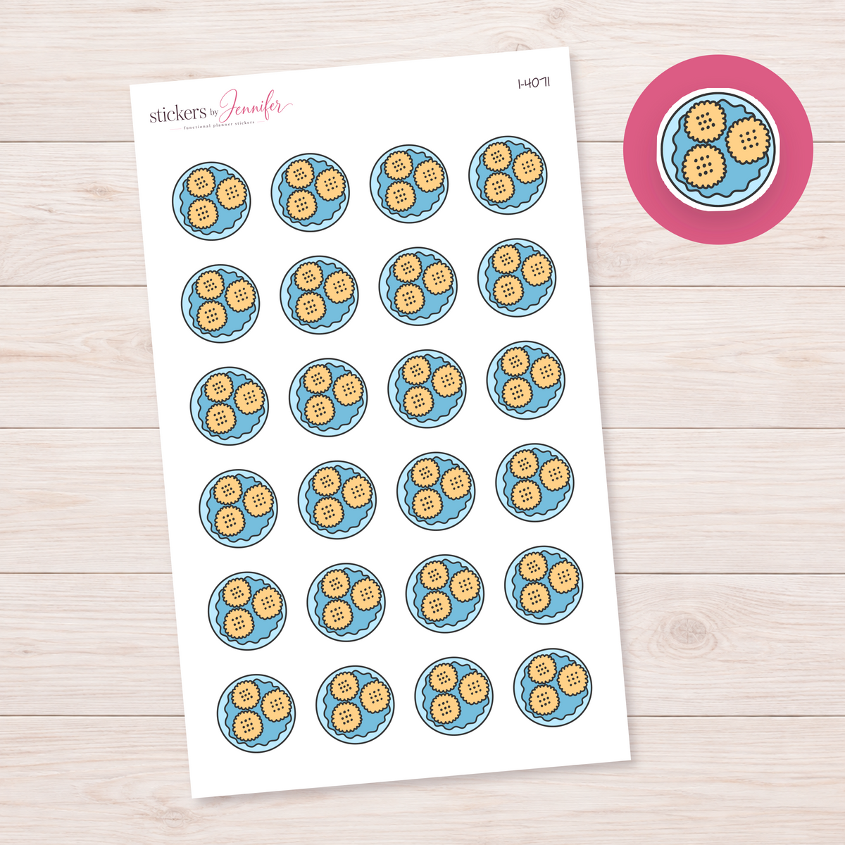 Plate of Cookies Planner Stickers | I-4071