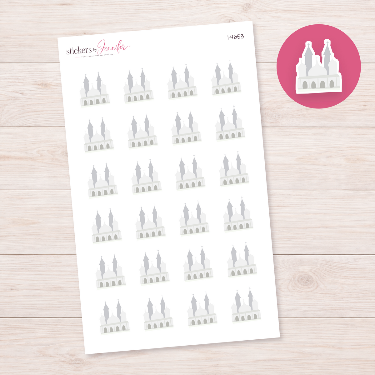 Saint Mark’s Basilica Planner Stickers | I-4653