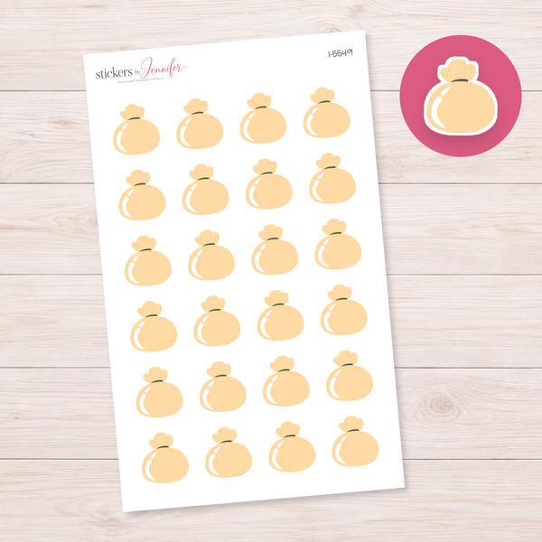 Tied Dumpling Planner Stickers | I-5549