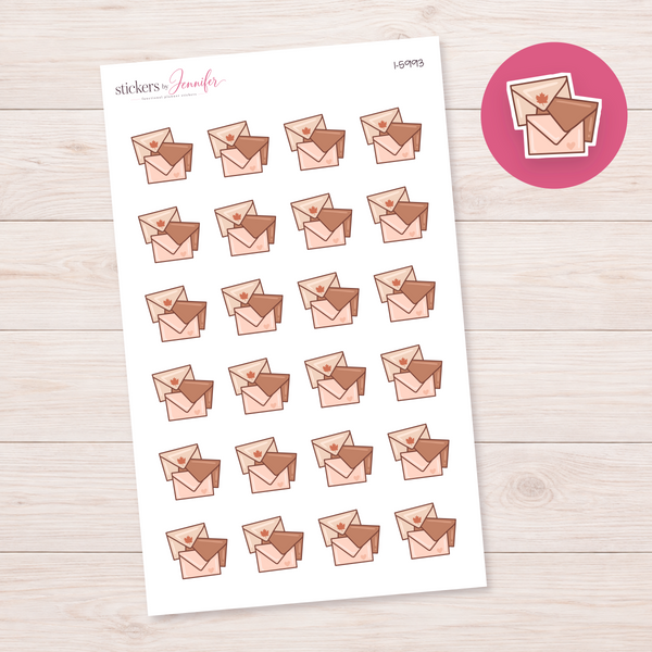 Autumn Happy Mail Planner Stickers | I-5993