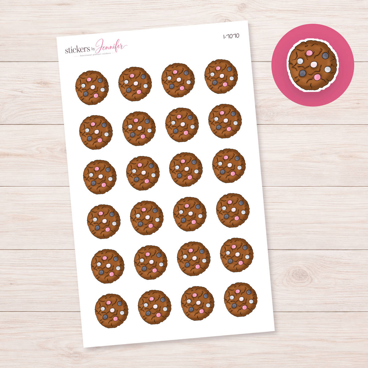 Candy Cookie Planner Stickers | I-7070