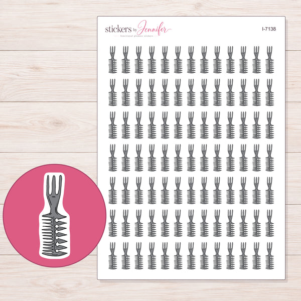 I-7138 planner sticker sheet with enlarged sticker detail