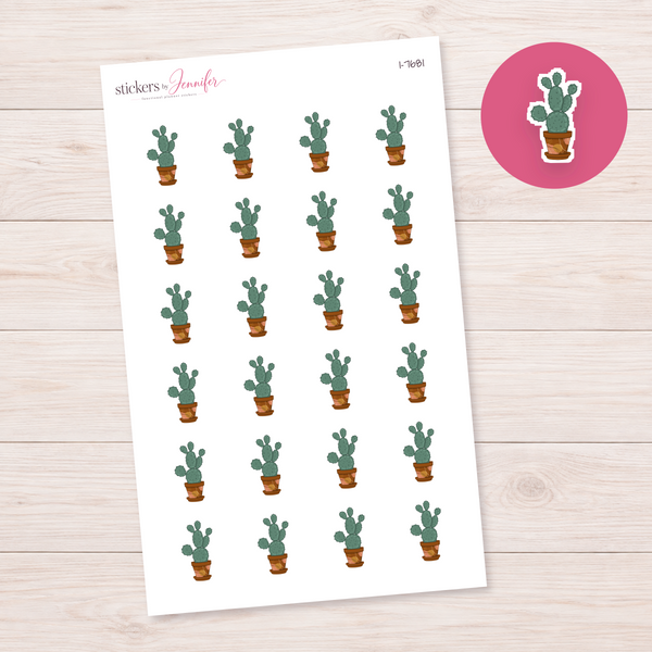 Sage Prickly Pear Planner Stickers | I-7681