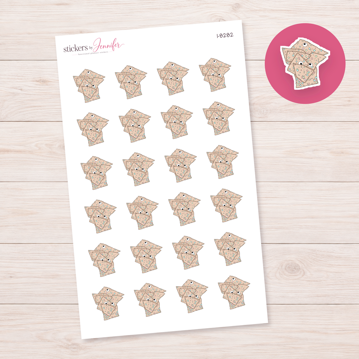 Pastel Spooky Cookies Planner Stickers | I-8282