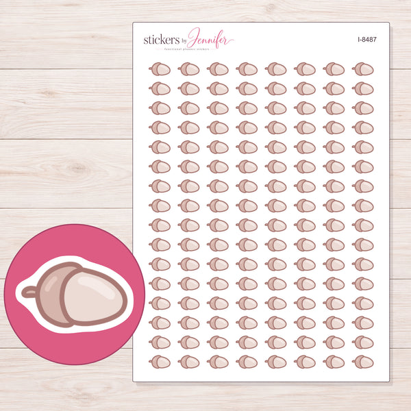 I-8487 planner sticker sheet with enlarged sticker detail