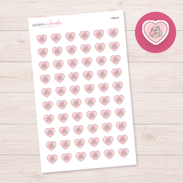 Heart Vegetables Planner Stickers | I-8644