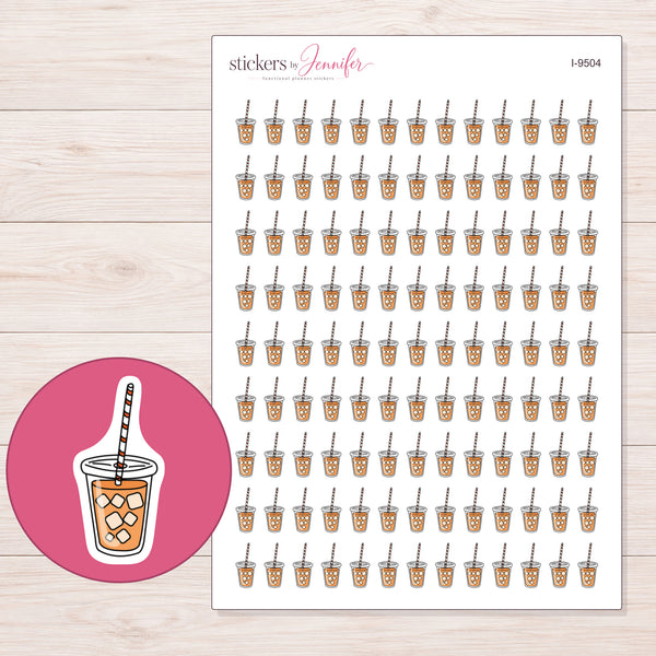 I-9504 planner sticker sheet with enlarged sticker detail