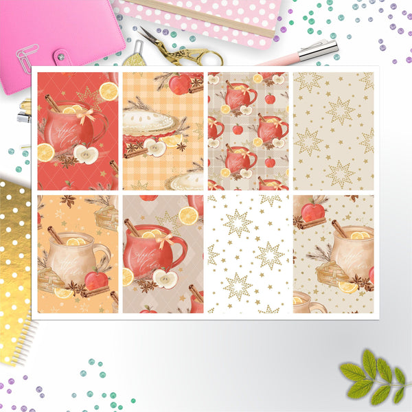 Apple Cider Full Box Big Happy Planner, Erin Condren, Classic Happy Planner