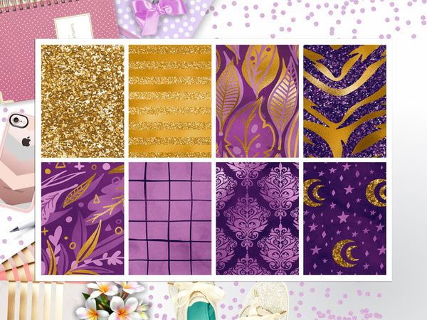 Beauty Purple Full Box Big Happy Planner, Erin Condren, Classic Happy Planner