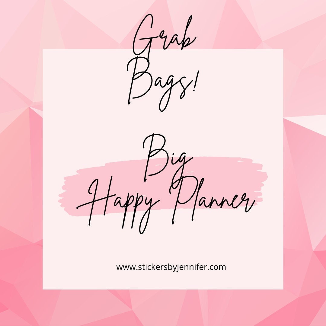 Big Happy Planner Grab Bag 50 items