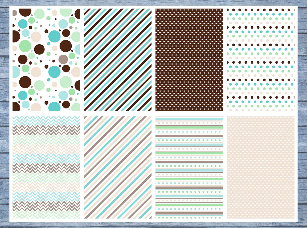Brown Dots Full Box Planner Stickers, Big Happy Planner, Erin Condren, Classic Happy Planner